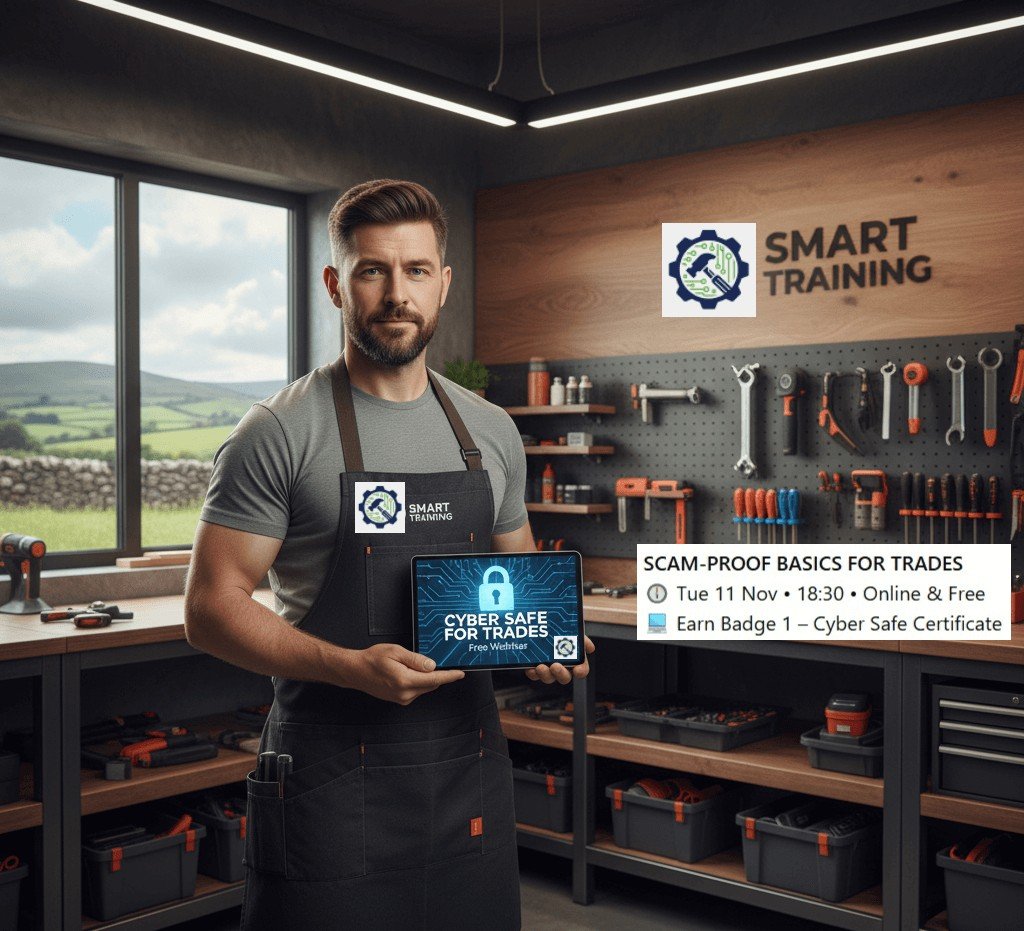 Tradesperson at work